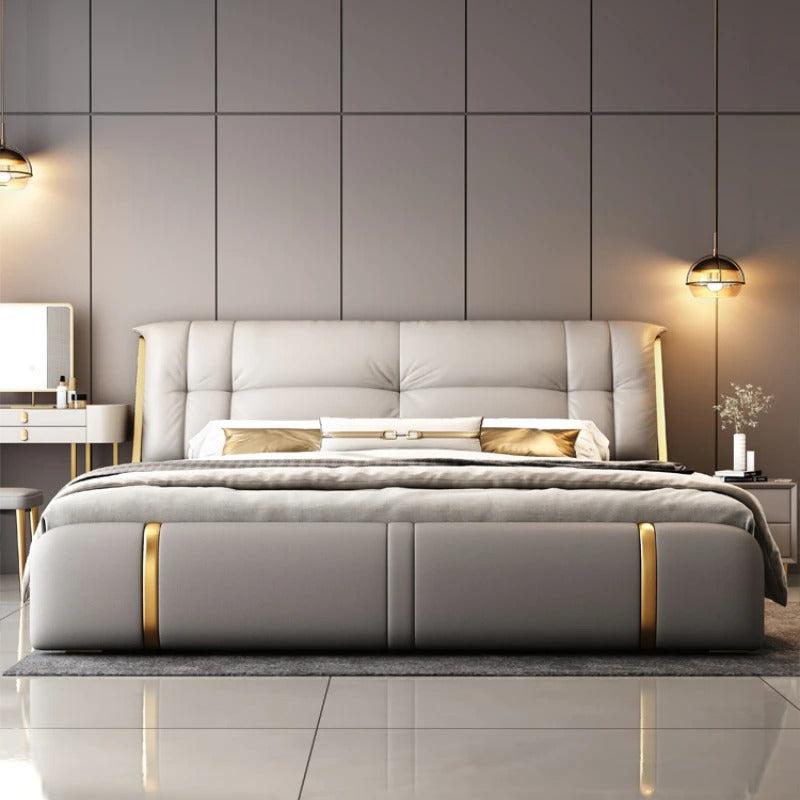 Italian Luxurious Leather Bed / Lixra