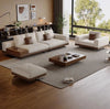 Minimalistic Leather Sofa Set / Lixra