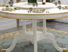 Brusten Round European Marble Dining Table / Lixra