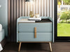 Set Of 2 Wooden Finish Night Stand / Lixra