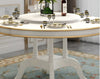 Brusten Round European Marble Dining Table / Lixra