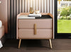 Set Of 2 Wooden Finish Night Stand / Lixra