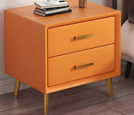 Light Luxury Bedside Wooden Night Stand