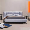 Bewitching Design Velvet Fabric Upholstered Bed / Lixra