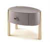 Golden Grace Luxurious Velvet Fabric Rectangular Bed / Lixra
