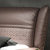 Luxurious Modern Wooden Leather Bed / Lixra