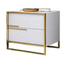 Modern Designed Classic Look Leather Bed