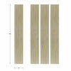 4 Pack Oak Wood Style Acoustic Wall Panel / Lixra