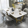 Nordic Light Marble Dining Table Set / Lixra