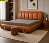 Modern Stylish Leather Upholstered Bed / Lixra
