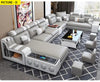 Modular Sectional Leather Sofa Set / Lixra