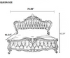 European Leather Tufted Leather Bed / Lixra