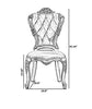 Set of 4 Nordic Kitchen Dining Chair