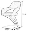 Set Of 6 Appealing Base Dining Chair