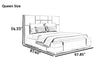 Modern Light Luxurious Exquisite and Spacious Leather Bed / Lixra