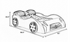 Ultimate Sports Car Bed for Kids