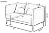 3-Piece Interior Leather Sofa Set / Lixra