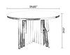 Elegant Designed Marble Top Dining Table