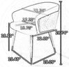 Set of 6 Modern Wooden Dining Chairs