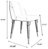 Set Of 4 Comfort Leather Dining Chairs