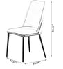 Mid-Century Modern Leather Dining Chair