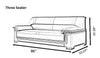 Leather Sofa Set for Living Room / Lixra