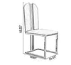 Set Of 6 Ultimate Comfort Velvet Dining Chairs