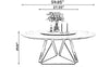 Fashionable Marble Round Dining Table