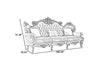 Liville European Floral Carved Sofa Set