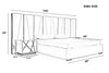 Classy Design Leather Upholstery Bedroom Set / Lixra
