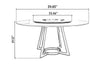 Dine Shine Marble Dining Table Set