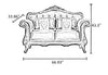 1-2-3 European Tufted Button Designed Wooden Sofa Set / Lixra