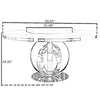 Modern Delectable Marble-top Dining Table