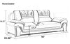 3-Piece Delightful Leather Sofa Set