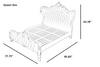 Leather Tufted European Design Bed / Lixra