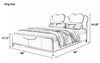 Charming Heart Shaped Leather Bed / Lixra