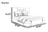 Modern Light Luxurious Exquisite and Spacious Leather Bed / Lixra