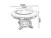 Brusten Marble European Dining Table Set