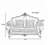 Liville European Velvet Fabric Tufted Sofa Set