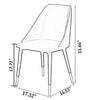 Set Of 4 Ultimate Leather Dining Chairs