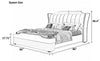 Exceptionally Crafted Modern Designer Leather Bed / Lixra