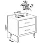 Light Luxury Bedside Wooden Night Stand