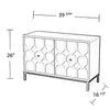 Contemporary Modern Wooden 2-Door Accent Cabinet