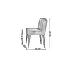 Contemporary Marble Top Dining Table Set