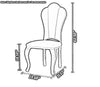 Aesthetic Steel Framed Dining Table Set