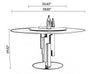 Minimalistic Designed  Marble Top Table