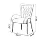 Leather Upholstered Dining Chair for 6