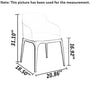 Metallic Finish Marble Dining Table Set