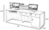 Commercial Front Office Reception Desk