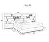 Modern Velvet Fabric Bed with Wall Panels / Lixra
